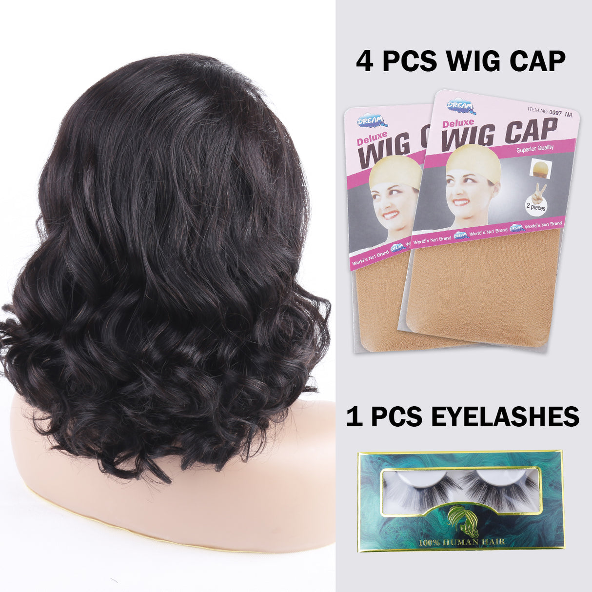 Elegant Loose Wave Minimalist Lace Frontal Wig 100% Human Hair 109