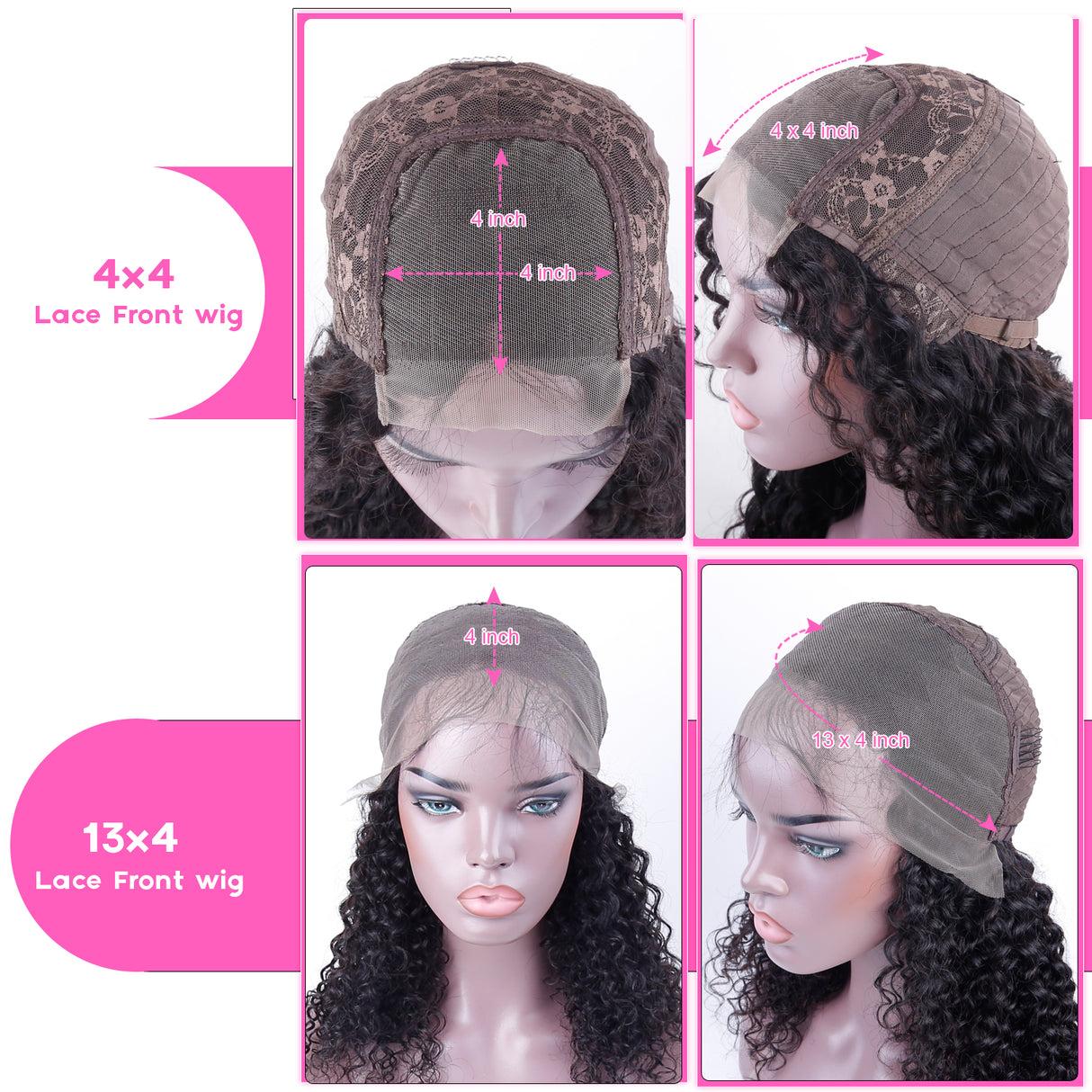 Ginger Orange Colored Human Hair Wigs Pre Plucked Deep Wave HD Lace Frontal Wigs