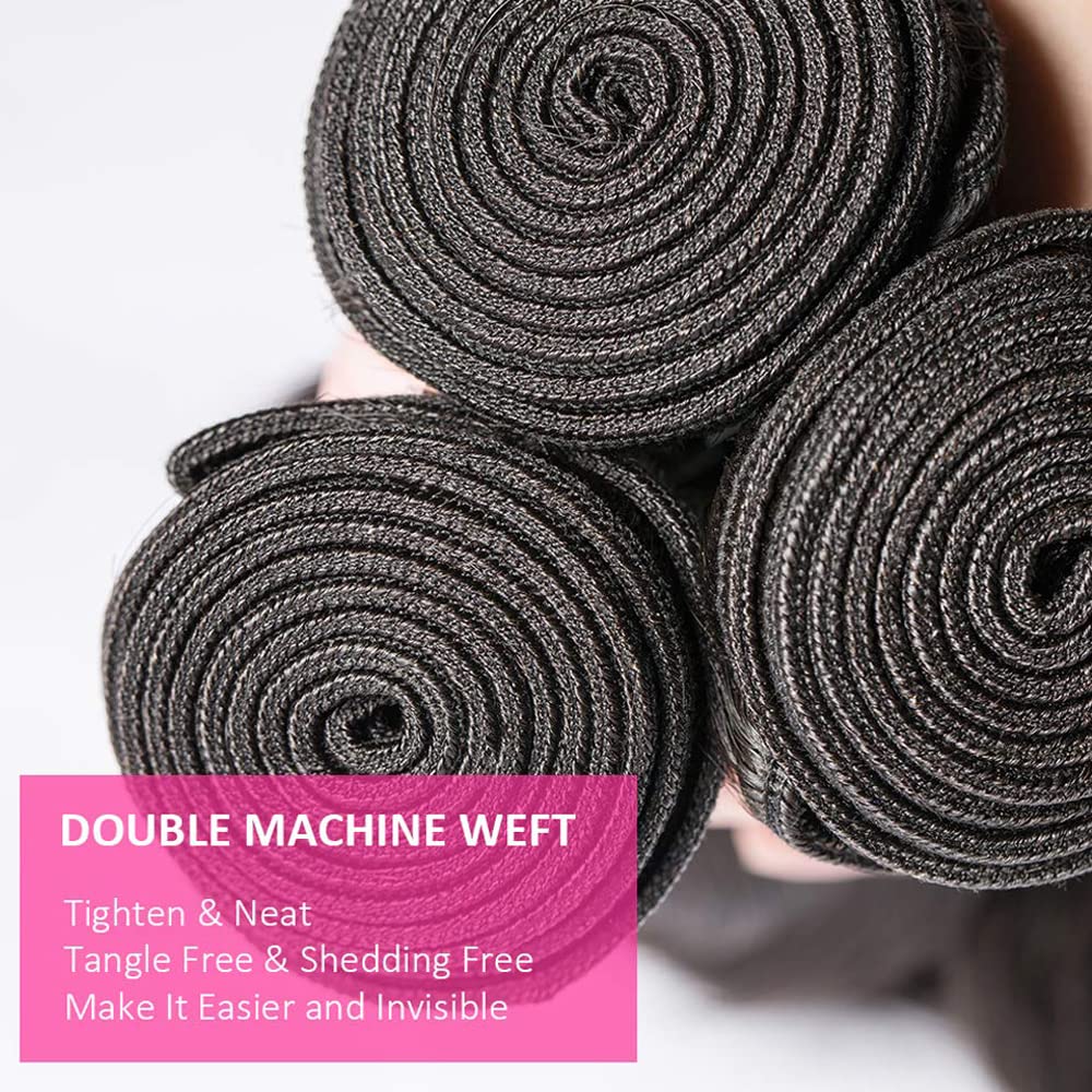 Loose Wave Bundles Human Hair 1 Bundles 100% Unprocessed Brazilian Virgin Hair