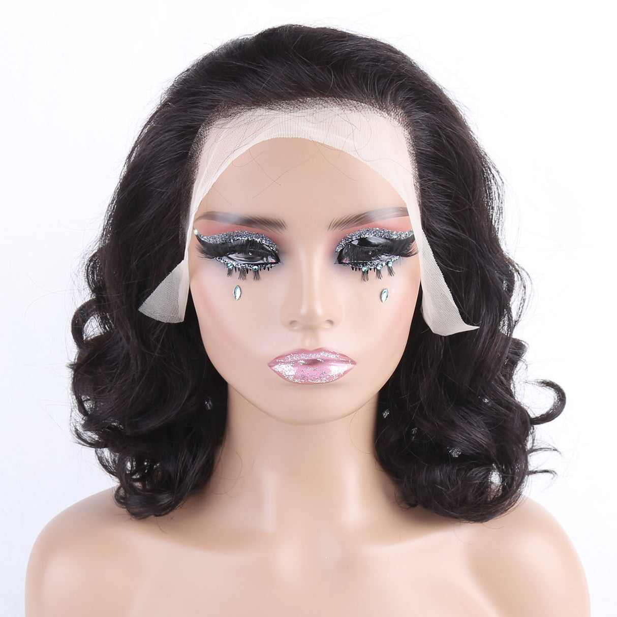 Elegant Loose Wave Minimalist Lace Frontal Wig 100% Human Hair 109