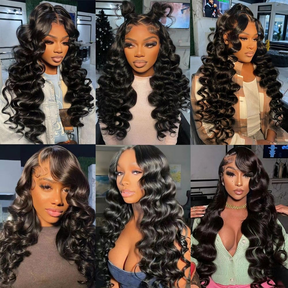 Loose Wave Bundles Human Hair 1 Bundles 100% Unprocessed Brazilian Virgin Hair