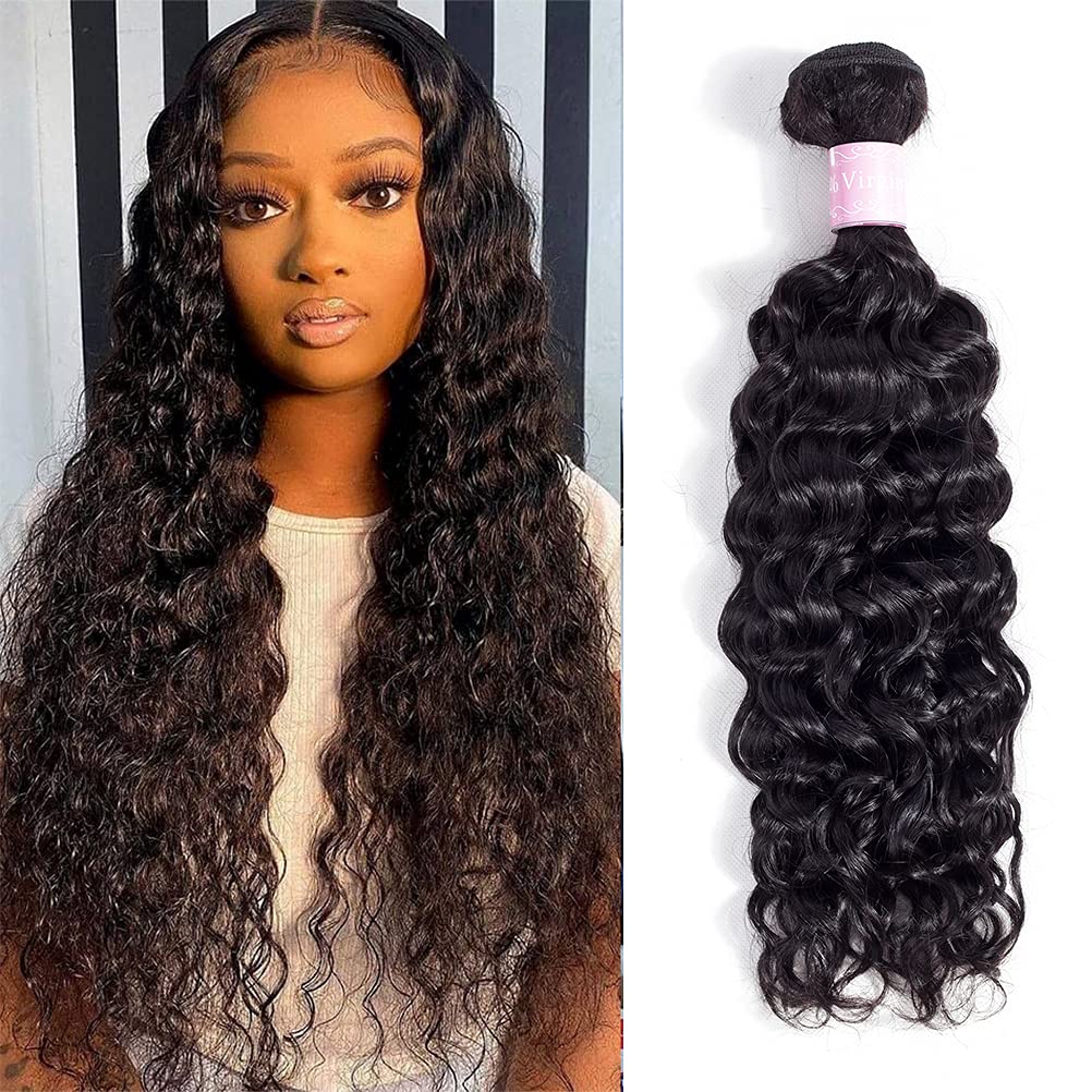 1 Bundle Human Hair Bundles Natural Color 100g/bundle Straight/Body Wave/Deep Wave/Water Wave