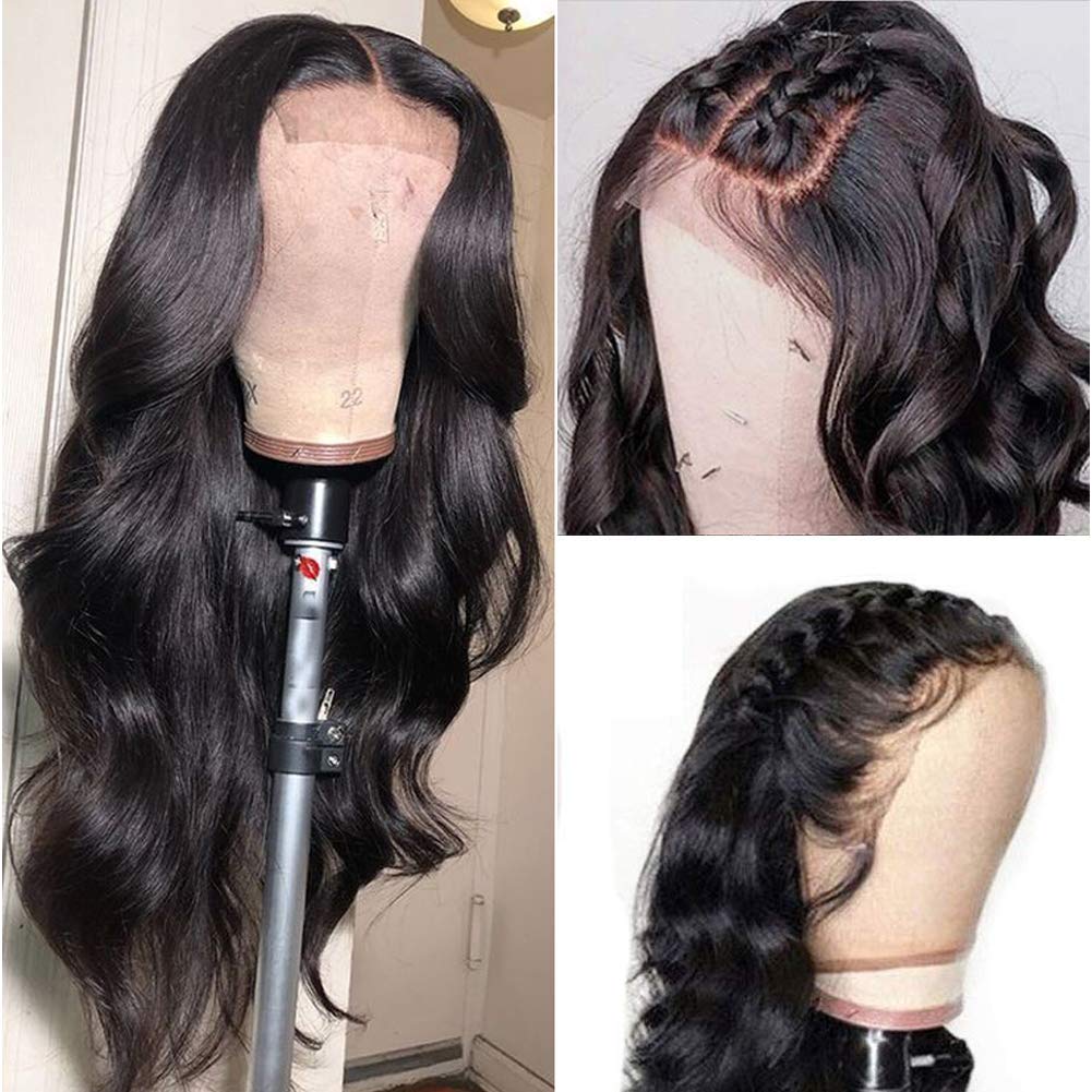 4X4 Lace Closure Wigs Remy Human Hair 150% Hair Density Body Wave/Straight/Curly/Deep Wave
