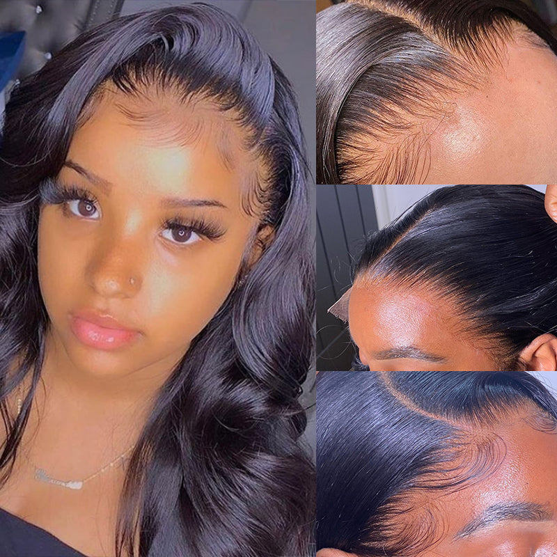 Skin Melt HD Lace Wigs 13x4 Lace Front Wigs Body Wave Human Hair Wigs