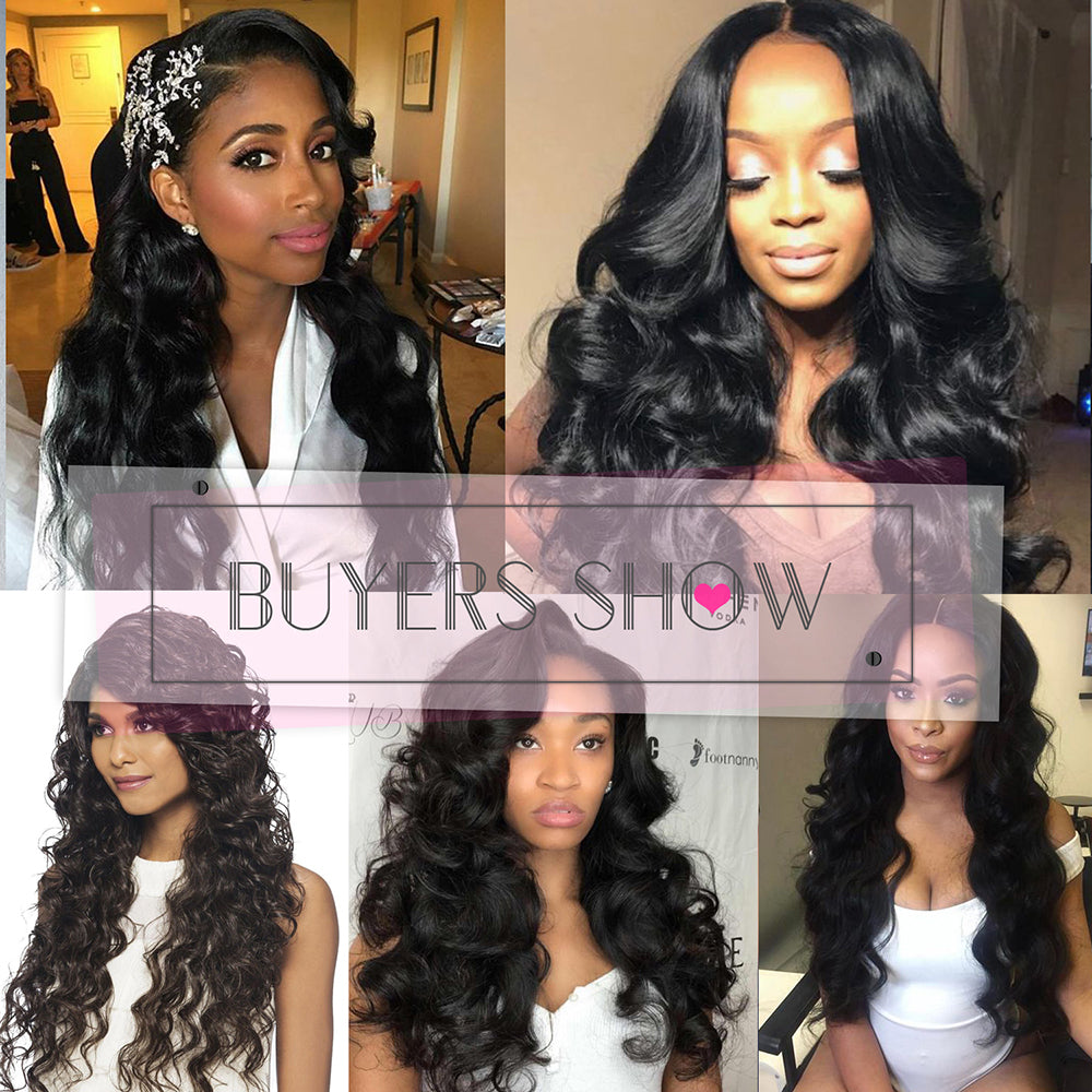 Body Wave 3 Bundles Brazilian Virgin Human Hair Bundles Natural Color