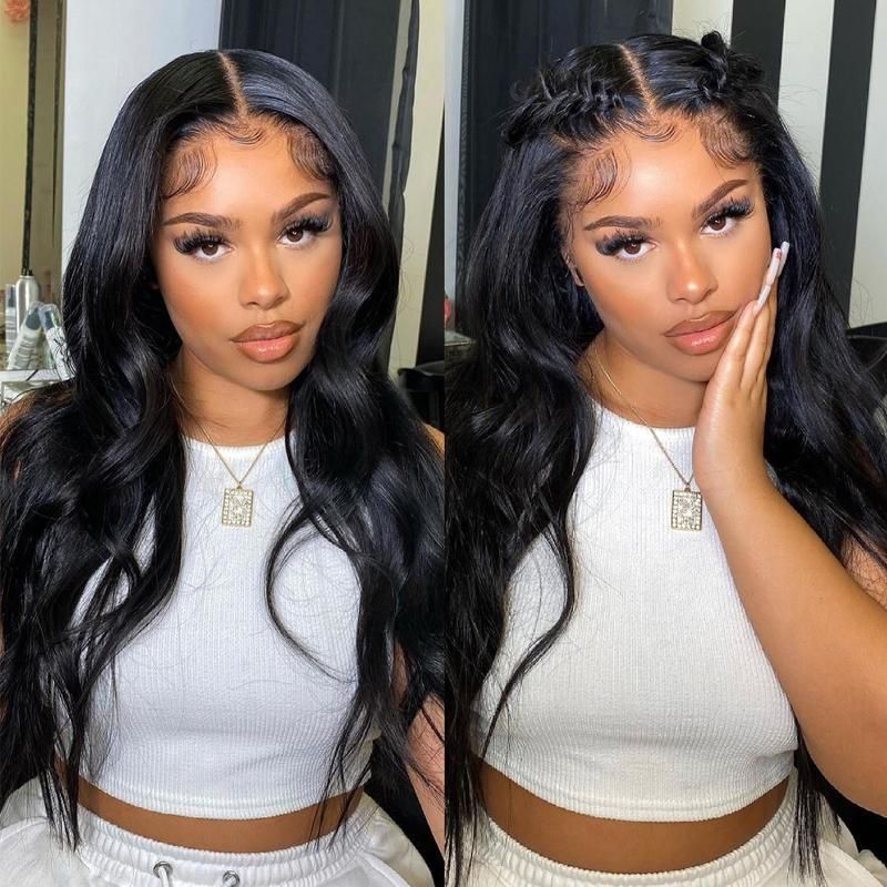 Skin Melt HD Lace Wigs 13x4 Lace Front Wigs Body Wave Human Hair Wigs