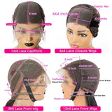 Silky Straight 13x4 Frontal Undetectable HD Lace Long Wig 100% Human Hair